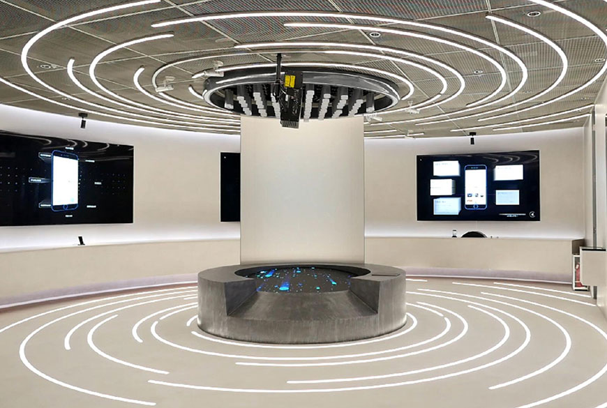 百度企業(yè)展廳
